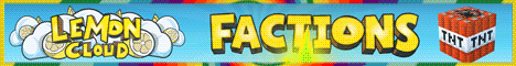 LemonCloud Minecraft skyblock server banner - play.lemoncloud.net